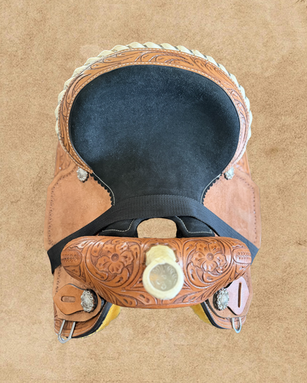 Black 12" Western Saddle