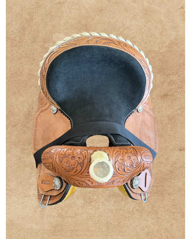 Black 12" Western Saddle