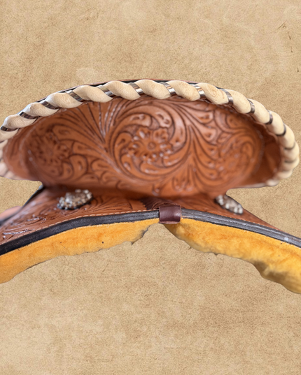Black 12" Western Saddle