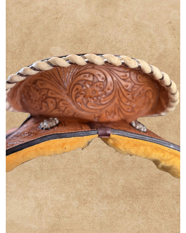 Black 12" Western Saddle