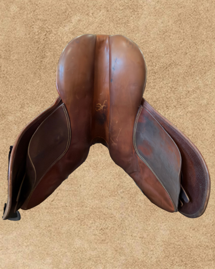 17 1/2" Dressage Flex Free Saddle
