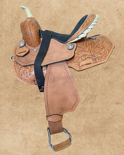 Black 12" Western Saddle
