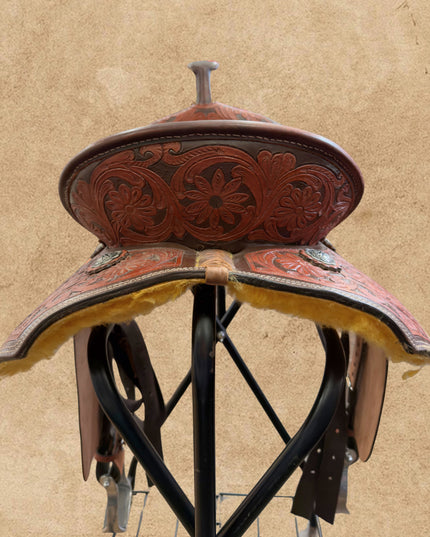 SunFlower Roughout Barrel Saddle