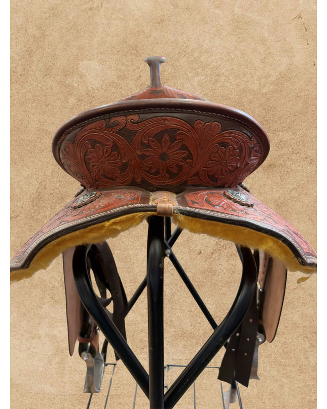 SunFlower Roughout Barrel Saddle