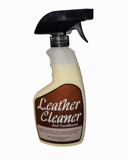 Leather cleaner and conditioner