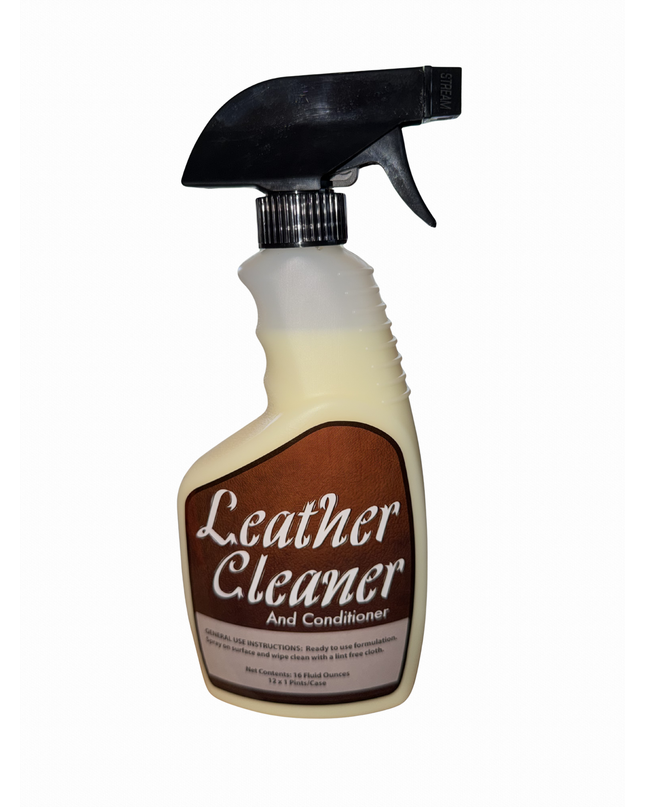 Leather cleaner and conditioner