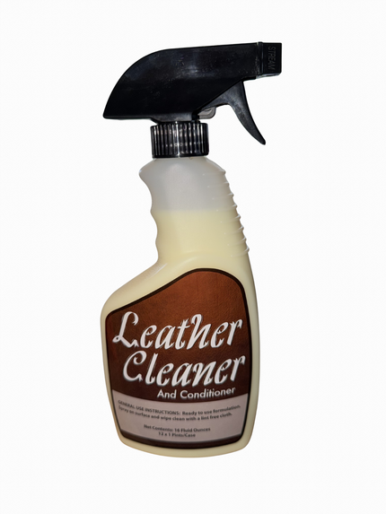 Leather cleaner and conditioner