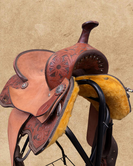 SunFlower Roughout Barrel Saddle