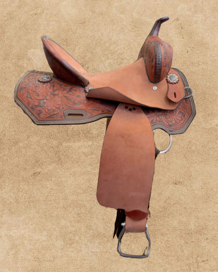 SunFlower Roughout Barrel Saddle