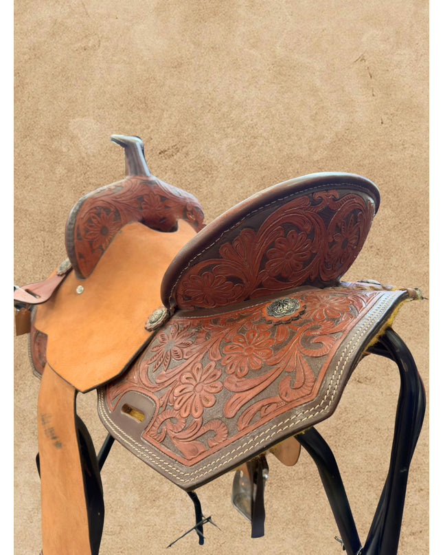 SunFlower Roughout Barrel Saddle