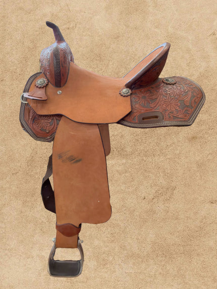 SunFlower Roughout Barrel Saddle