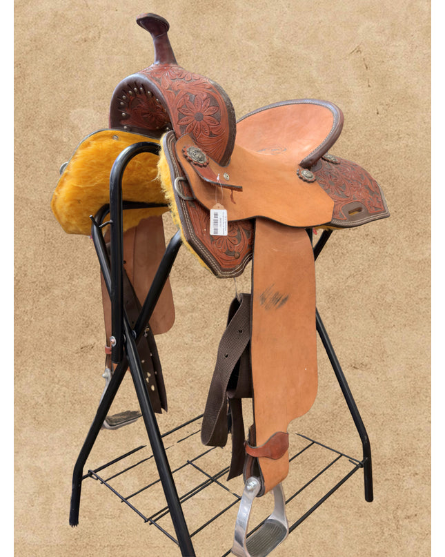 SunFlower Roughout Barrel Saddle