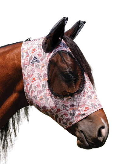 Professional Choice Lycra Fly Mask - Oversize