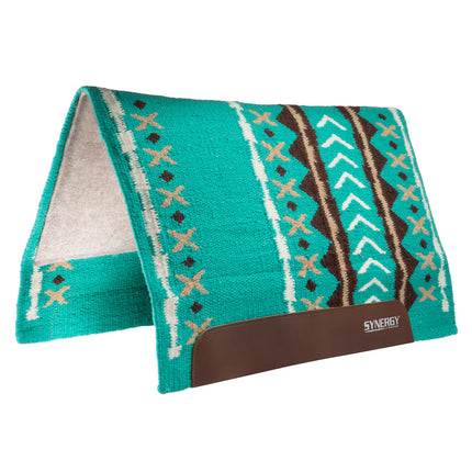 33x38" Flex Synergy Saddle Pad Mojave-CREME De Menthe/Jojoba