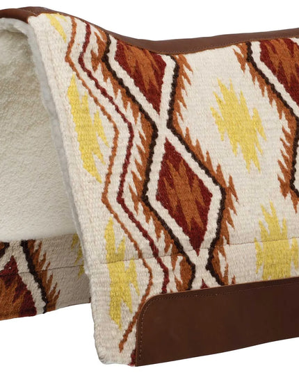 32x34" Synergy Saddle Pad Firestorm-Minion Ye/Russet OR